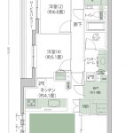 THE IMPERIAL GARDEN LIMITED RESIDENCE (インペリアルガーデン）　G type　間取り