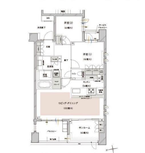 サンルーム マンション 一戸建て 理想の間取り探し