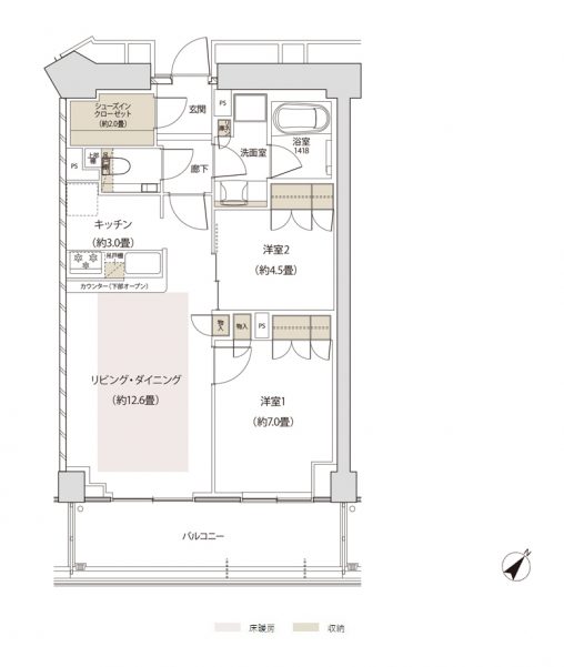 60m2 マンション 一戸建て 理想の間取り探し