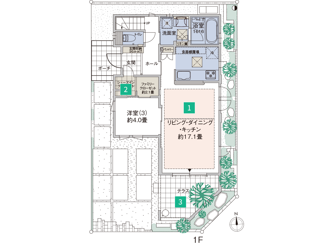 プラウドシーズン小金井緑町 Stage1 間取り マンション 一戸建て 理想の間取り探し